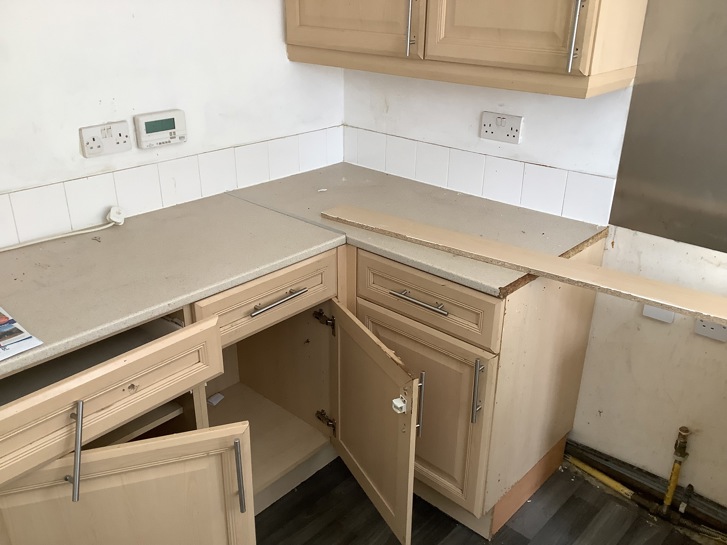 kitchen before
