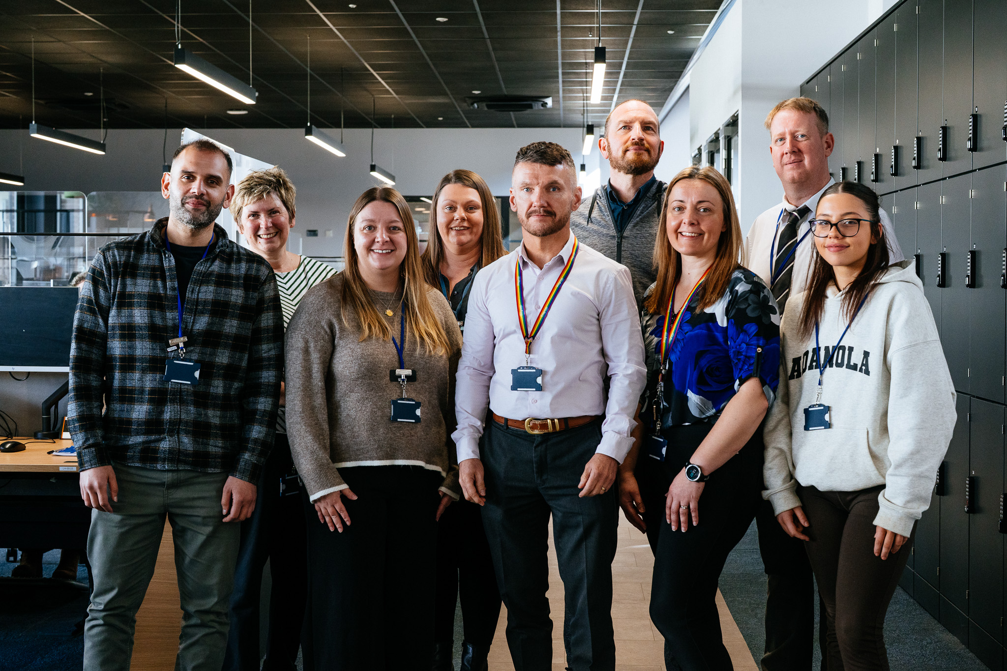 A group of colleagues at Progress Housing Group