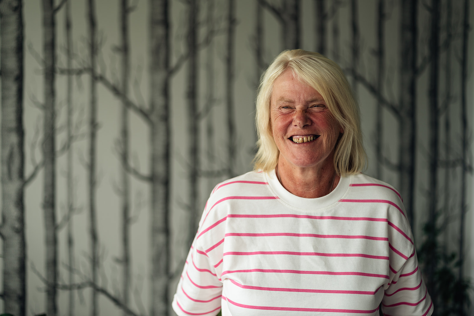 tenant smiling wide for the camera 