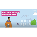 "and a warm welcome to your new home"