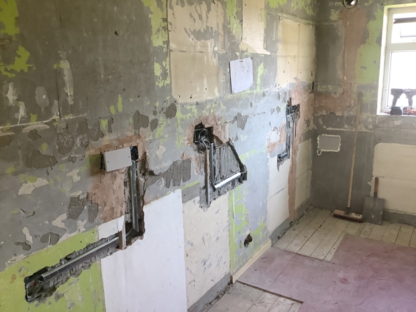 Kitchen renovation - after day 1